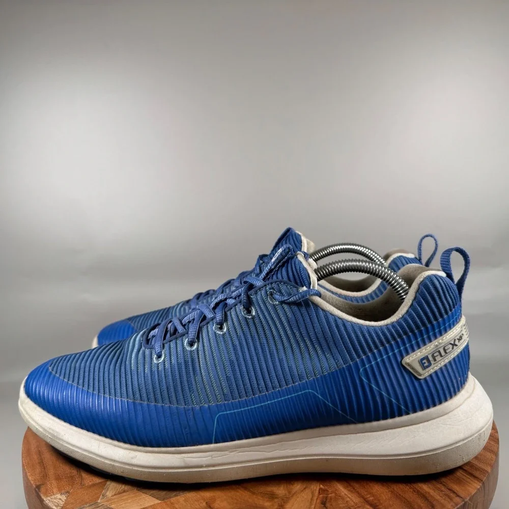 FootJoy Flex XP Mens‎ Blue Spikeless Golf Shoes 56252 Size 10.5 M